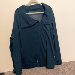 LIVI Active teal moto jacket 26/28
